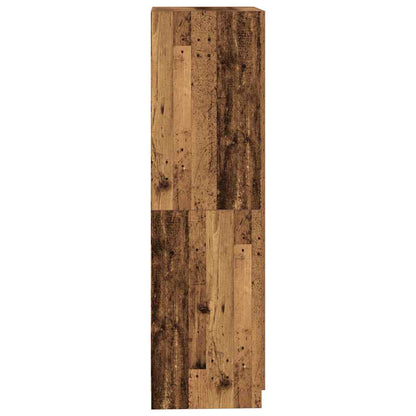 Wardrobe Old Wood 90x52x200 cm Engineered Wood