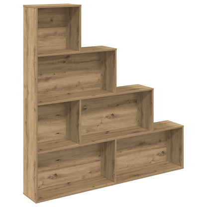 Book Cabinet Artisan Oak 157x24x160 cm Engineered Wood