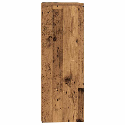 Sideboard with 6 Drawers Old Wood 50x34x96 cm Engineered Wood