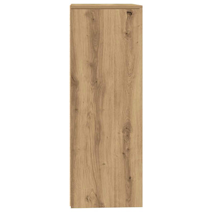 Sideboard with 6 Drawers Artisan Oak 50x34x96 cm Engineered Wood