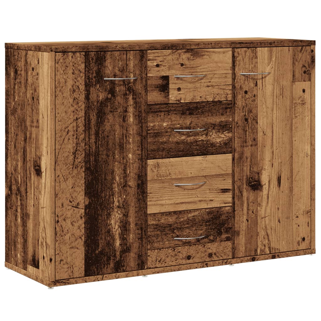 Sideboard Old Wood 88x30x64 cm Engineered Wood