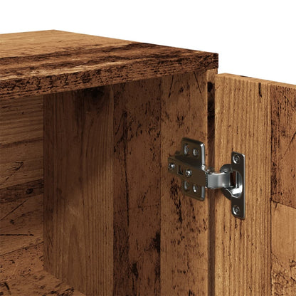 Sideboard Old Wood 88x30x64 cm Engineered Wood