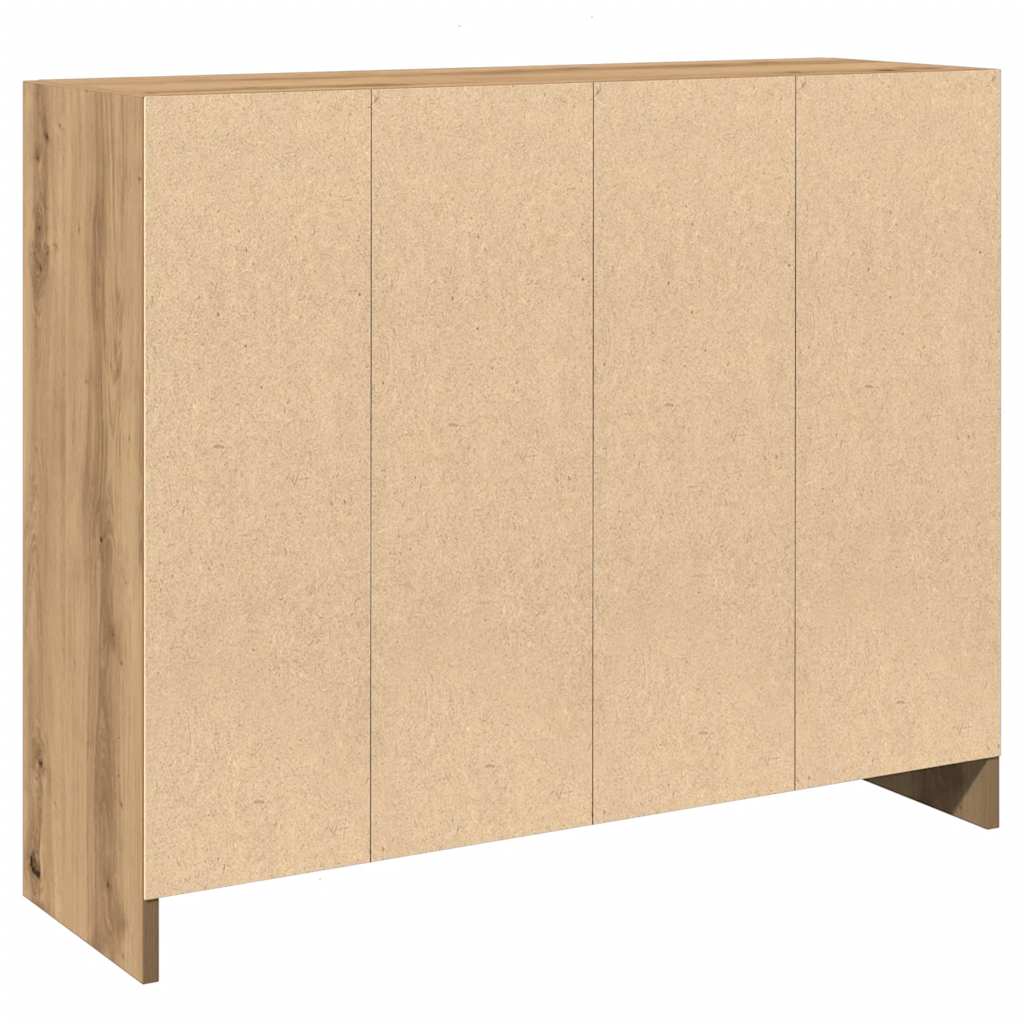 Sideboard Artisan Oak 91x28x75 cm Engineered Wood