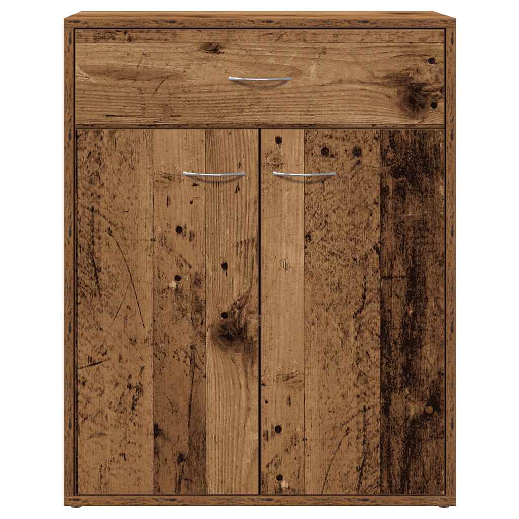 Sideboard Old Wood 60x30x75 cm Engineered Wood