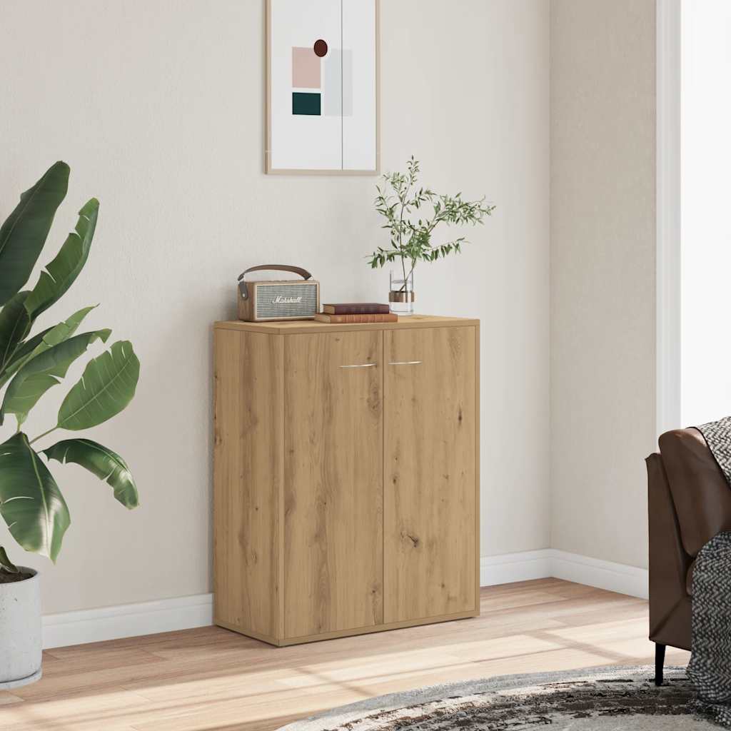 Sideboard Artisan Oak 60x30x75 cm Engineered Wood