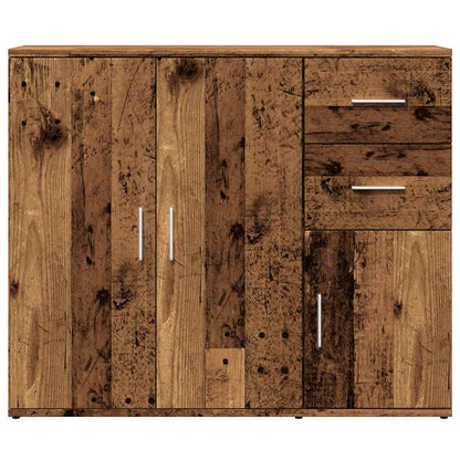 Sideboard Old Wood 91x29.5x75 cm Engineered Wood