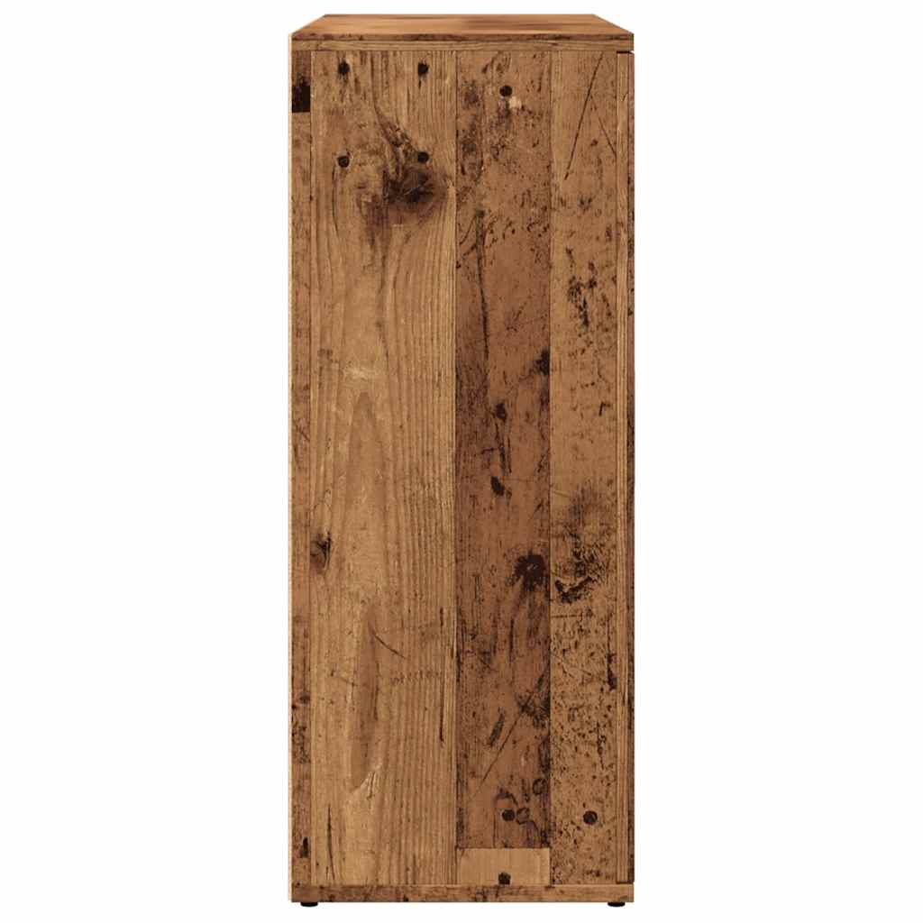 Sideboard Old Wood 91x29.5x75 cm Engineered Wood