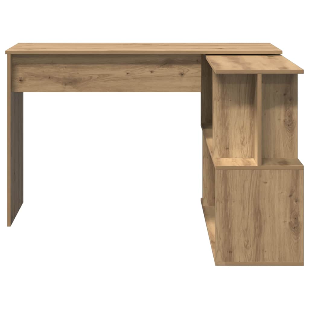 Corner Desk Artisan Oak 200,5x50x76 cm Engineered Wood