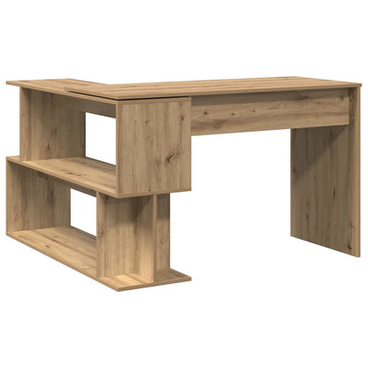 Corner Desk Artisan Oak 200,5x50x76 cm Engineered Wood