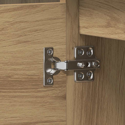 Corner Desk Artisan Oak 145x100x76 cm Engineered Wood