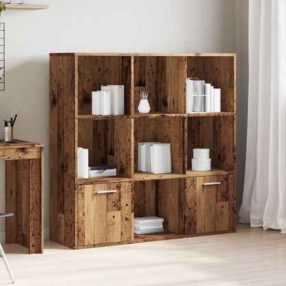 Book Cabinet Old Wood 98x29x97,5 cm Engineered Wood