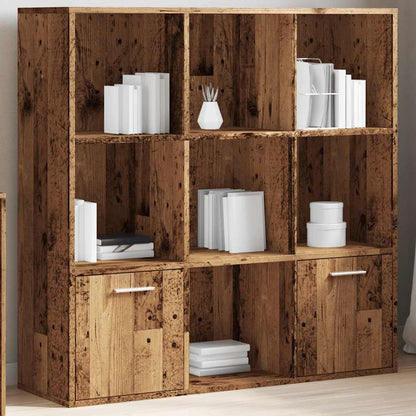 Book Cabinet Old Wood 98x29x97,5 cm Engineered Wood