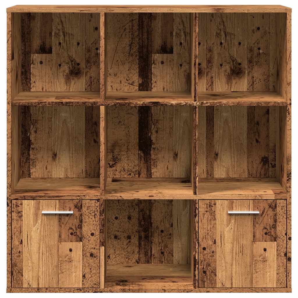 Book Cabinet Old Wood 98x29x97,5 cm Engineered Wood