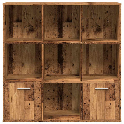 Book Cabinet Old Wood 98x29x97,5 cm Engineered Wood