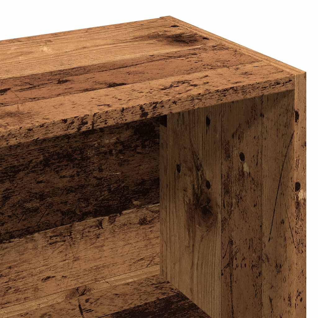 Book Cabinet Old Wood 98x29x97,5 cm Engineered Wood