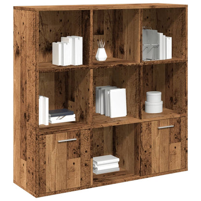Book Cabinet Old Wood 98x29x97,5 cm Engineered Wood