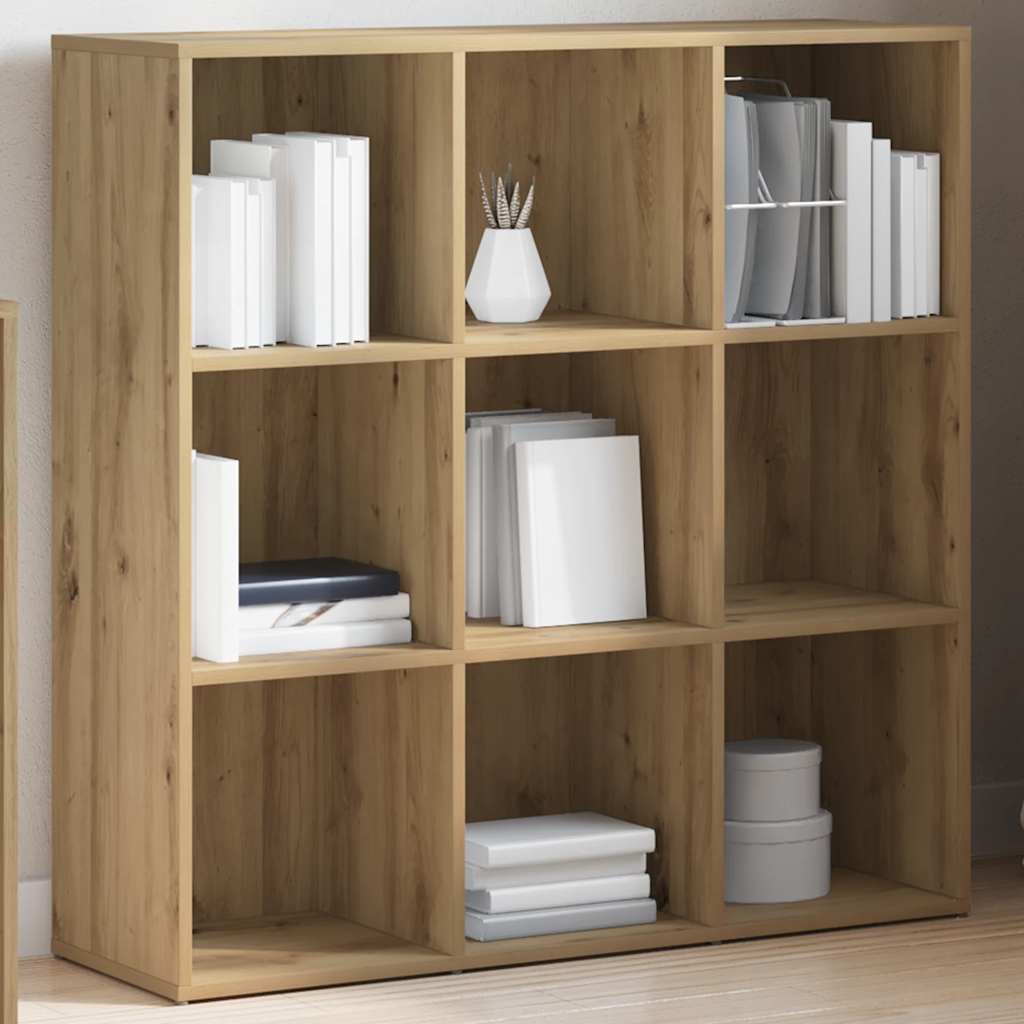 Book Cabinet Artisan Oak 98x29x97.5 cm