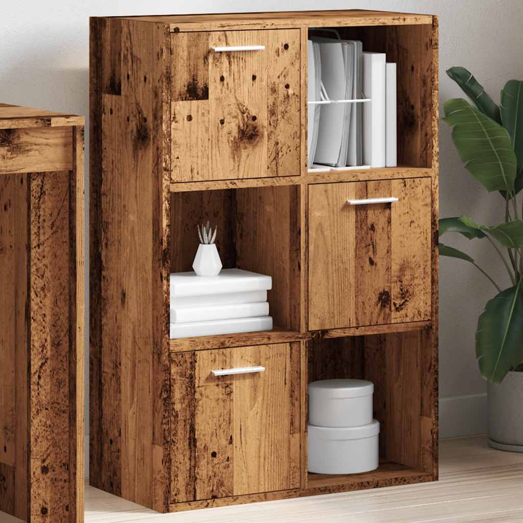 Bookshelf Old Wood 60,5x30x90 cm Engineered Wood