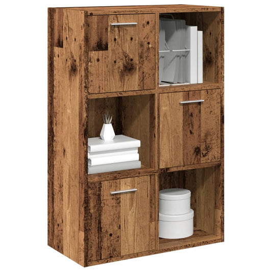 Bookshelf Old Wood 60,5x30x90 cm Engineered Wood