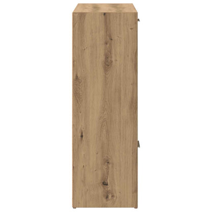 Bookshelf Artisan Oak 60.5x30x90 cm Engineered Wood