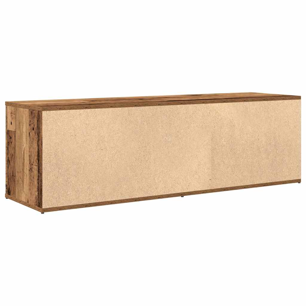 TV Cabinet Old Wood 120x34x37 cm Engineered Wood