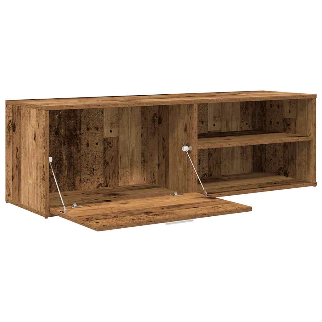 TV Cabinet Old Wood 120x34x37 cm Engineered Wood