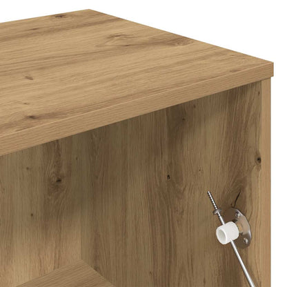 TV Cabinet Artisan Oak 120x34x37 cm Engineered Wood