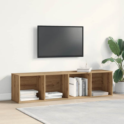 TV Cabinet Artisan Oak 120x34x37 cm Engineered Wood