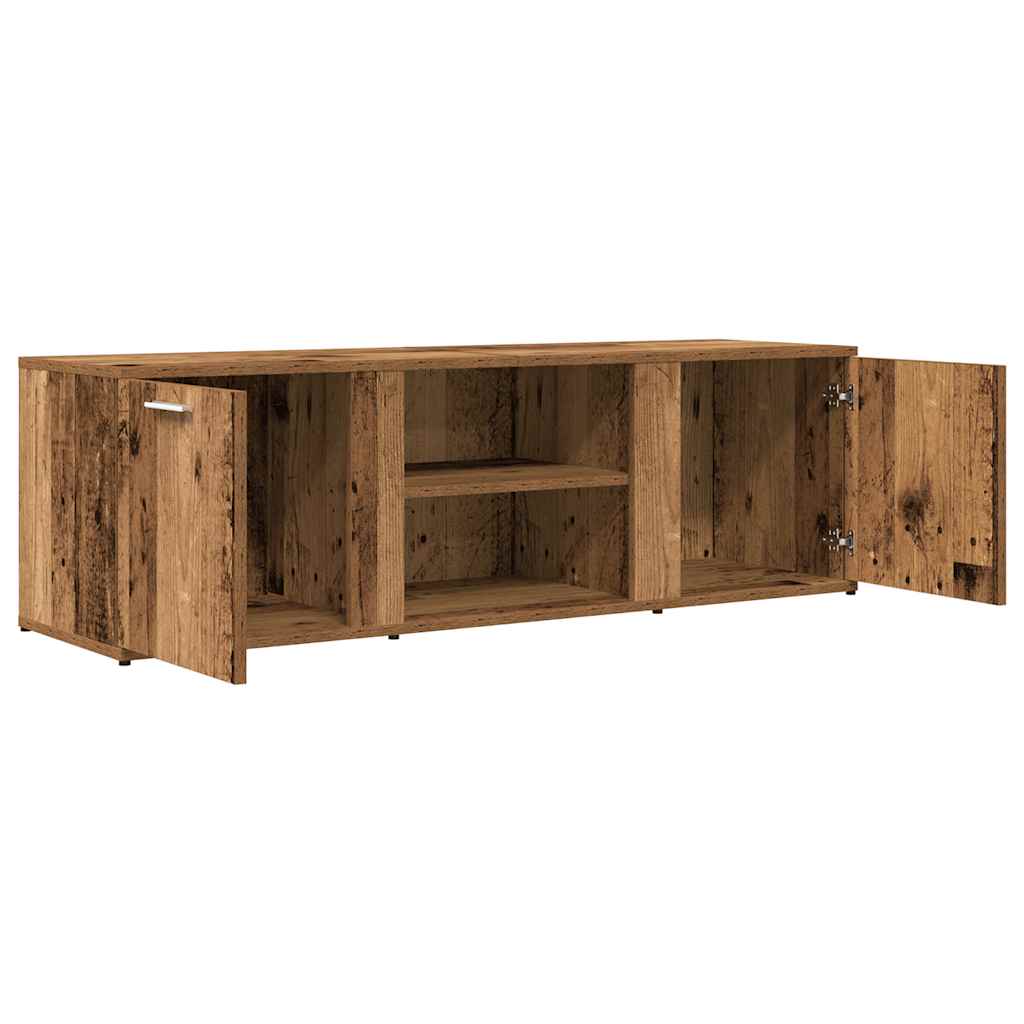 TV Cabinet Old Wood 120x34x37 cm Engineered Wood
