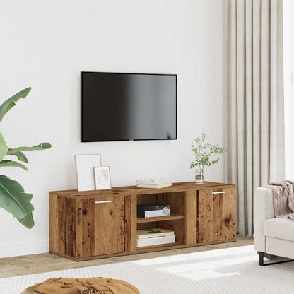 TV Cabinet Old Wood 120x34x37 cm Engineered Wood