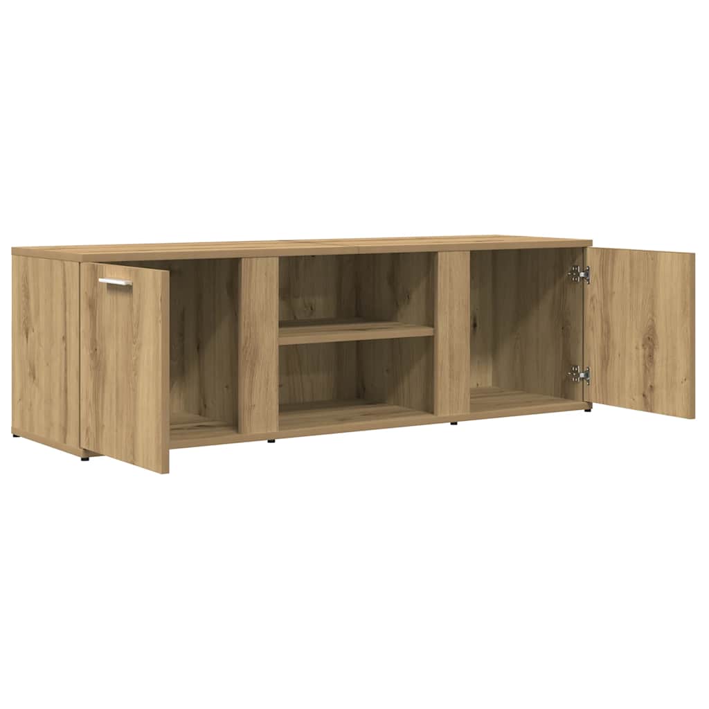 TV Cabinet Artisan Oak 120x34x37 cm Engineered Wood