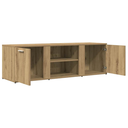 TV Cabinet Artisan Oak 120x34x37 cm Engineered Wood