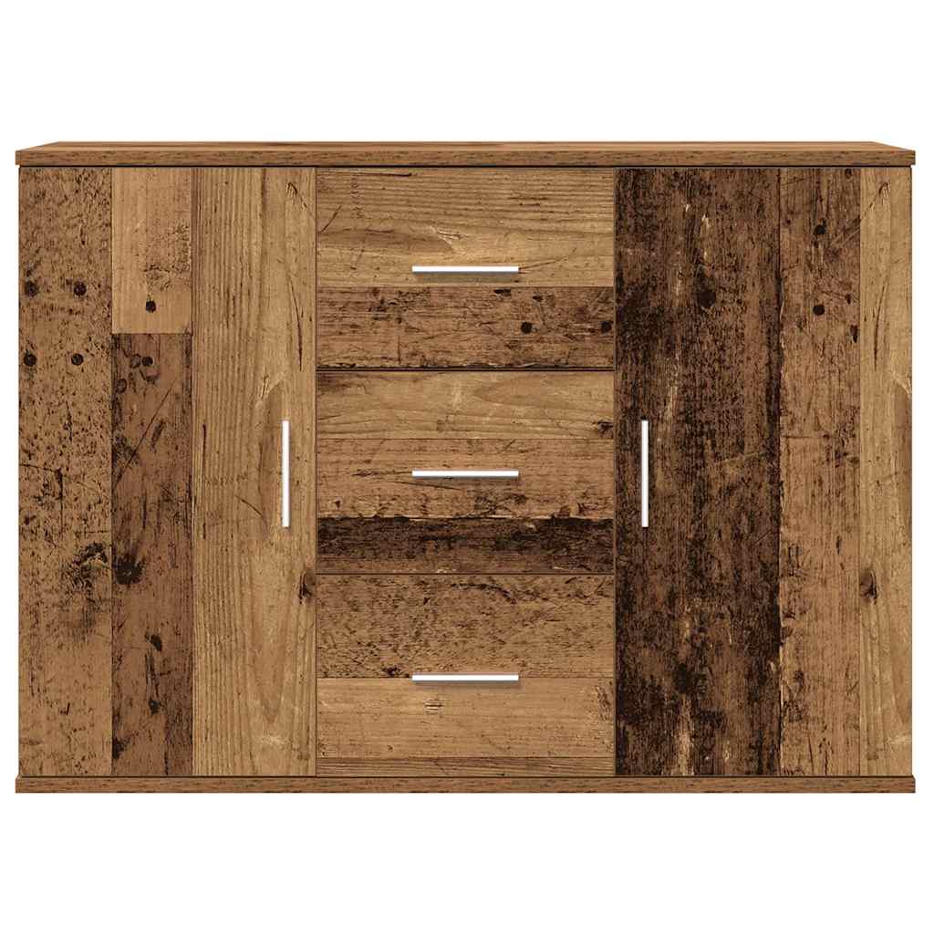 Sideboard Old Wood 90x29.5x65 cm Engineered Wood