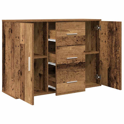 Sideboard Old Wood 90x29.5x65 cm Engineered Wood