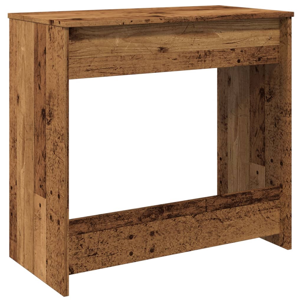 Desk Old Wood 80x40x75 cm Engineered Wood