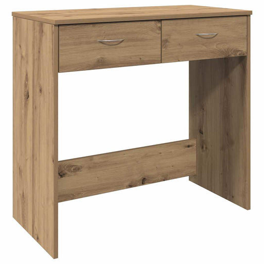 Desk Artisian Oak 80x40x75 cm Engineered Wood