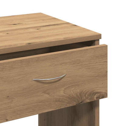 Desk Artisian Oak 80x40x75 cm Engineered Wood