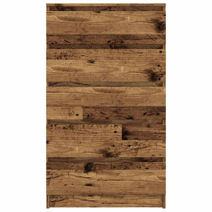 Drawer Cabinet Old Wood 60x36x103 cm Engineered Wood