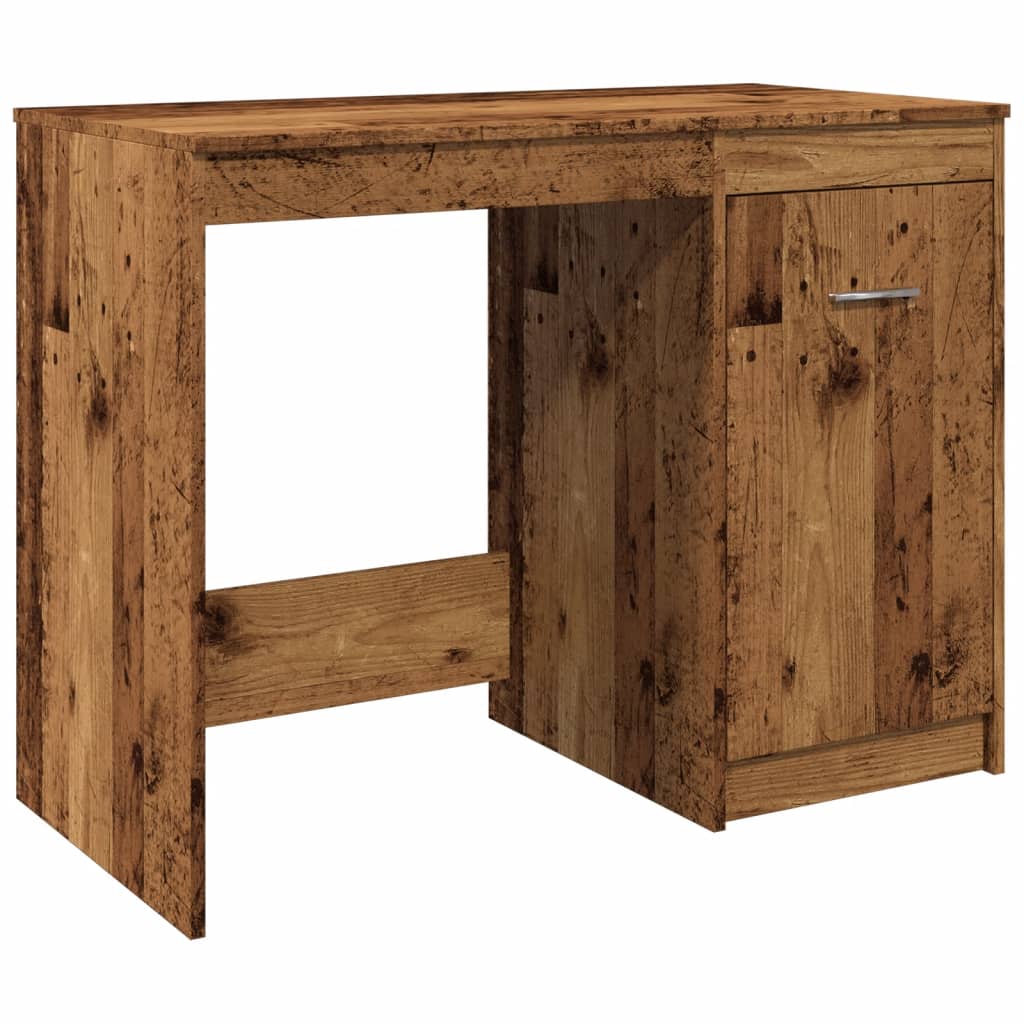 Desk Old Wood 100x50x76 cm Engineered Wood