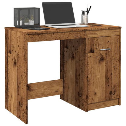 Desk Old Wood 100x50x76 cm Engineered Wood