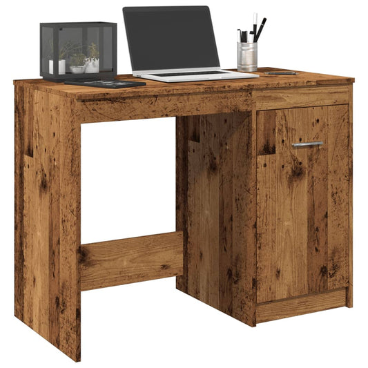 Desk Old Wood 100x50x76 cm Engineered Wood