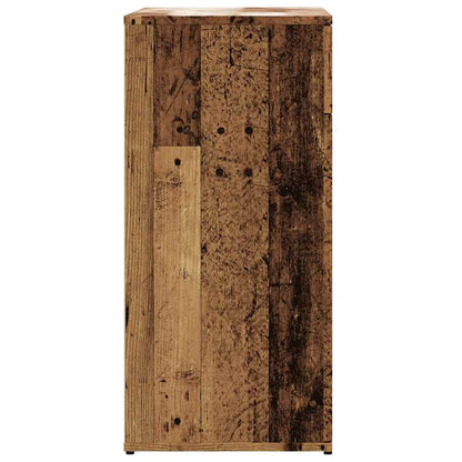 Sideboard Old Wood 80x36x75 cm Engineered Wood