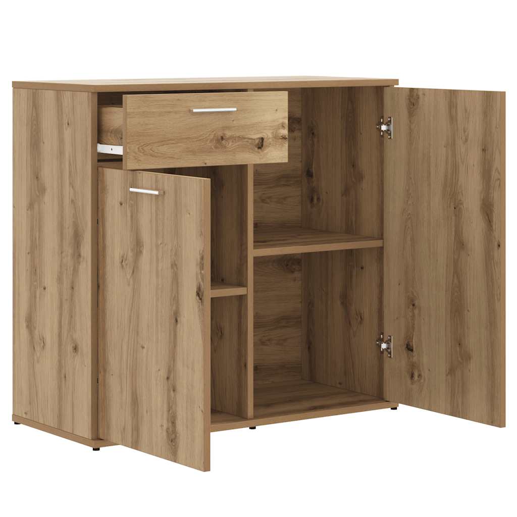 Sideboard Artisan Oak 80x36x75 cm Engineered Wood
