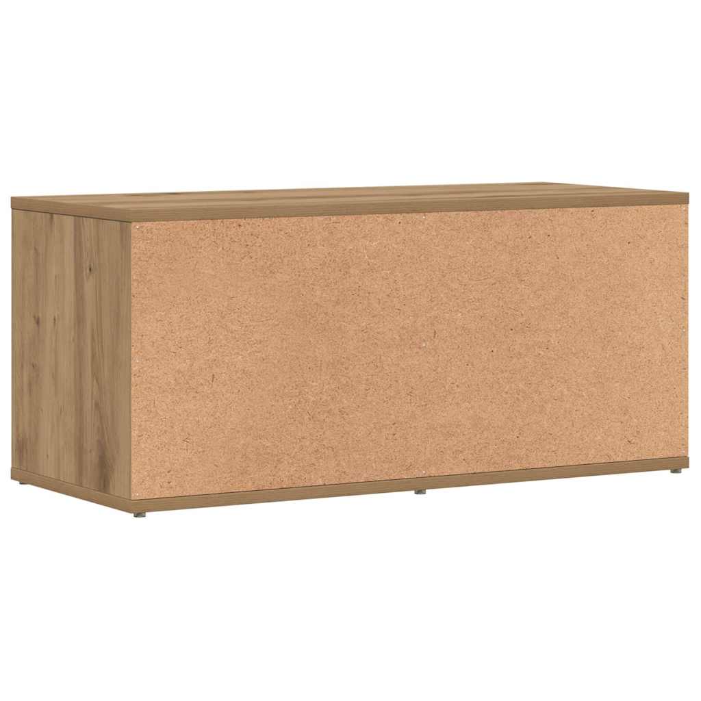 TV Cabinet Artisan Oak 80x34x35.5 cm Engineered Wood