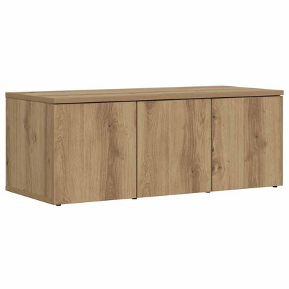 TV Cabinet Artisan Oak 80x34x30 cm Engineered Wood