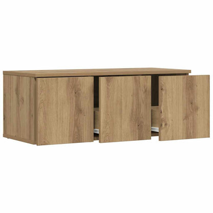 TV Cabinet Artisan Oak 80x34x30 cm Engineered Wood