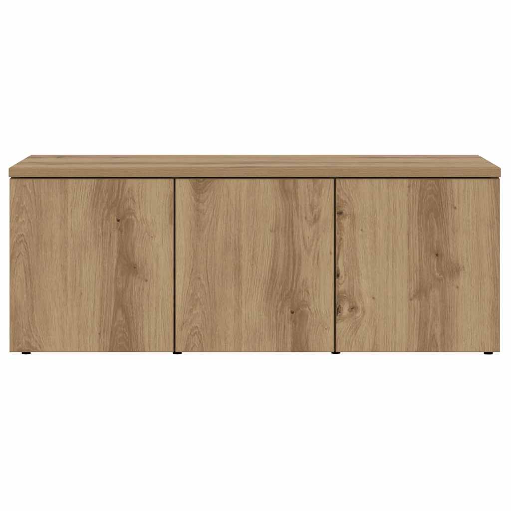TV Cabinet Artisan Oak 80x34x30 cm Engineered Wood