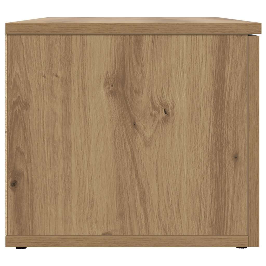 TV Cabinet Artisan Oak 80x34x30 cm Engineered Wood