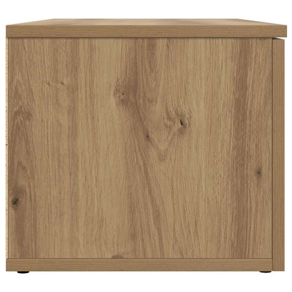 TV Cabinet Artisan Oak 80x34x30 cm Engineered Wood