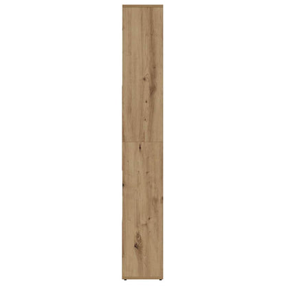 Bookcase Artisan Oak 67x24x161 cm Engineered Wood